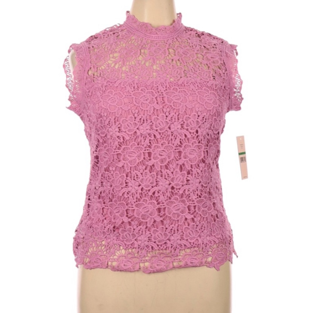 Nannette Lepore lace sleeveless top